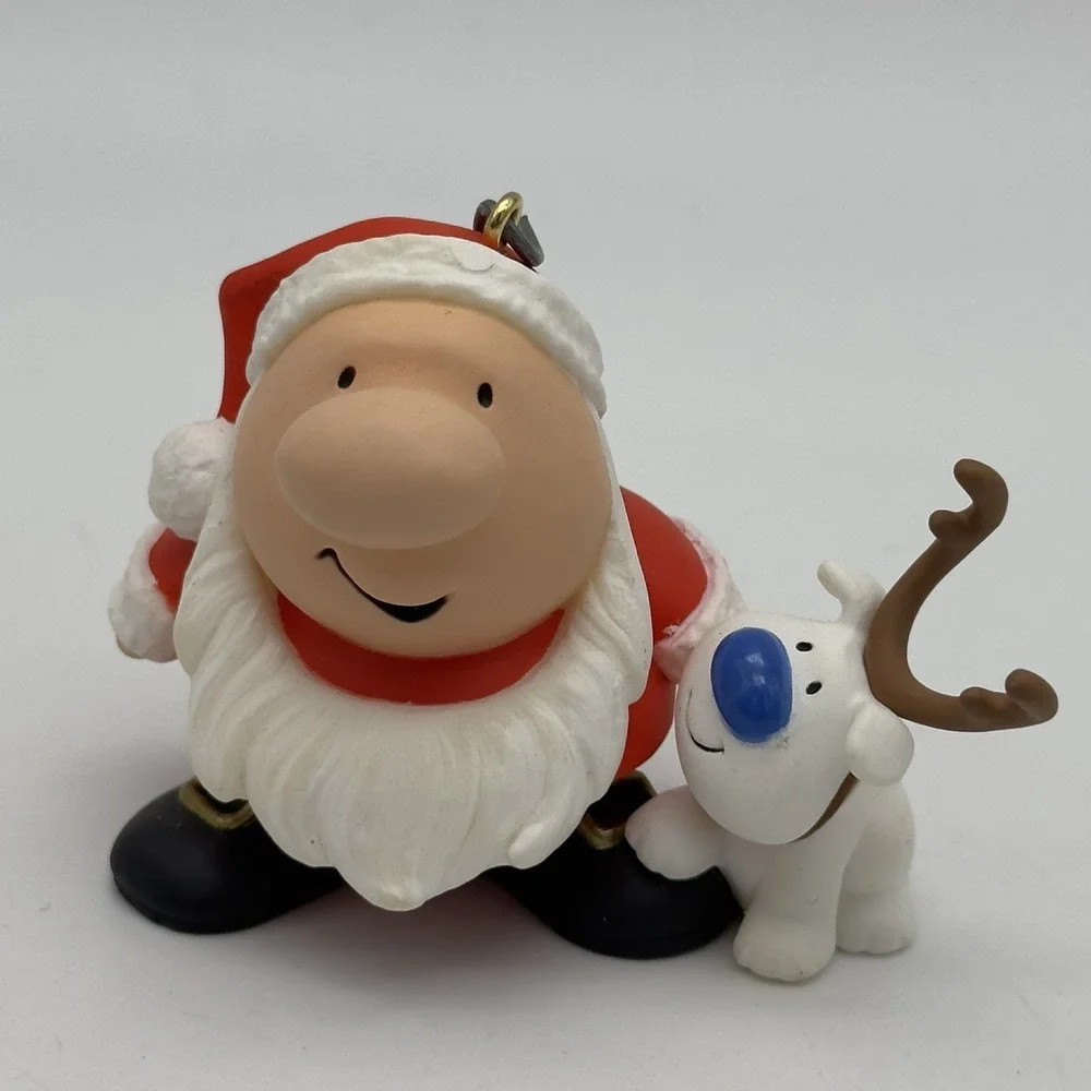 Vtg Hallmark Keepsake 1996 Ziggy & Fuzz 25th‎ Anniversary Christmas Ornament Box
